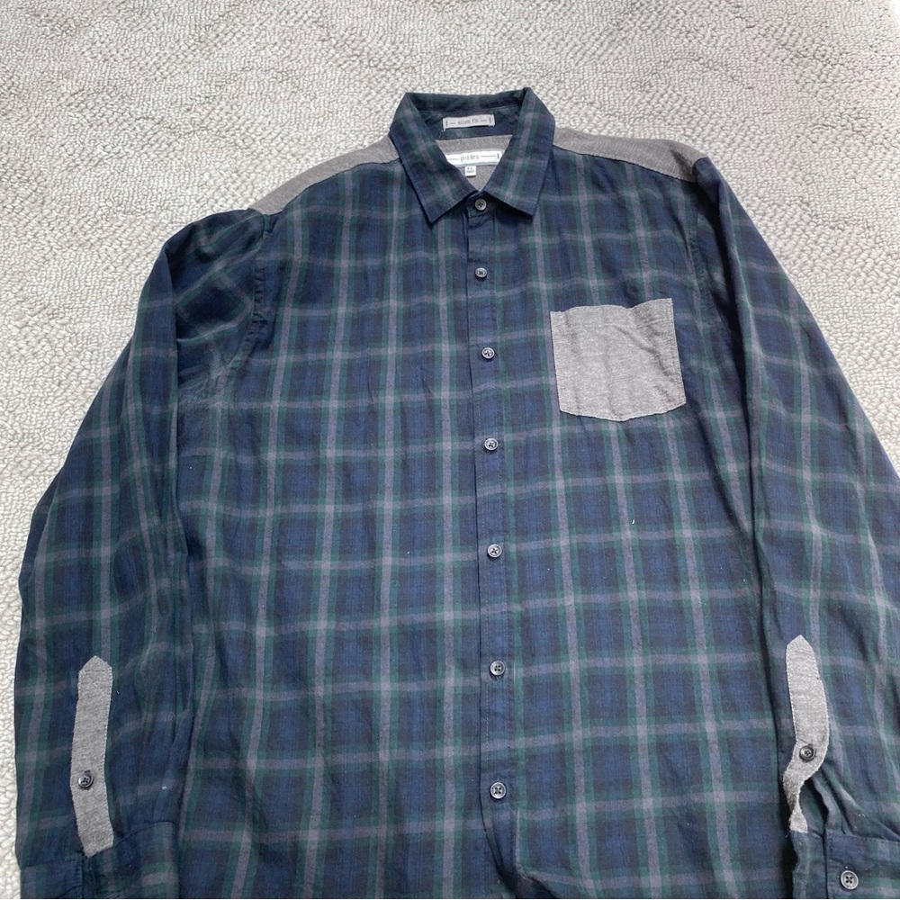 Mens Paper Denim & Cloth Button Down